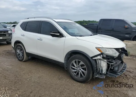 2014 Nissan Rogue S from USA, damaged, VIN 5N1AT2MV3EC797634